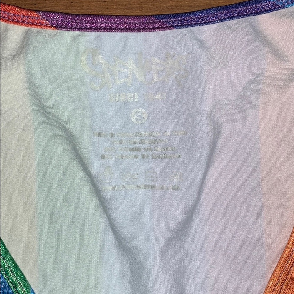 Colourful spandex bodysuit - Picture 3 of 5